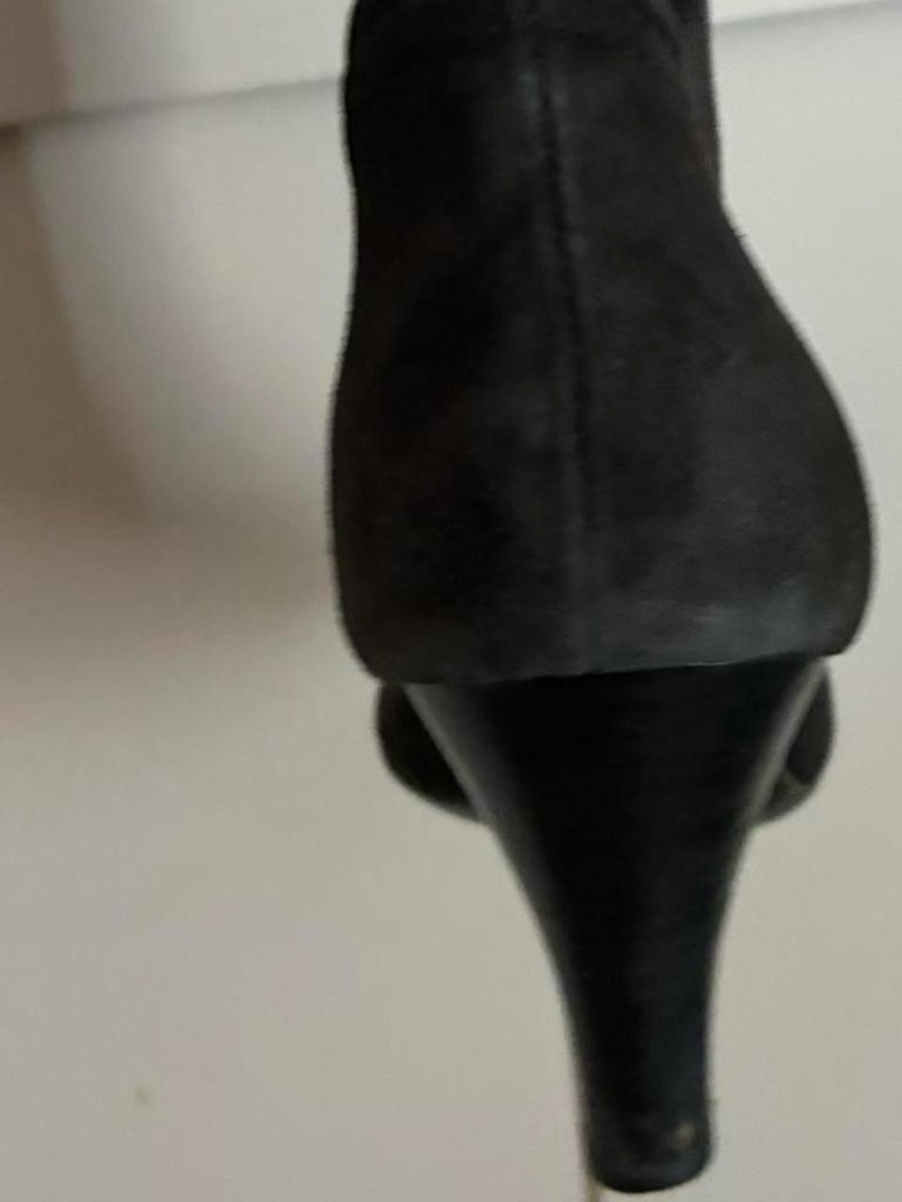 VTG knee high suede grommet detail boot 8.5 - Picture 5 of 5